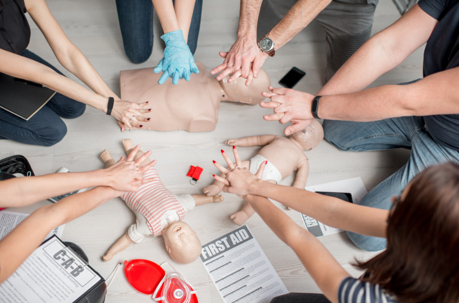 leading the way how to stay ahead of the care industry medical training cpr support work first aid group class upskilling