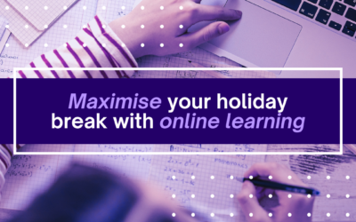 Maximise your holiday break with online training