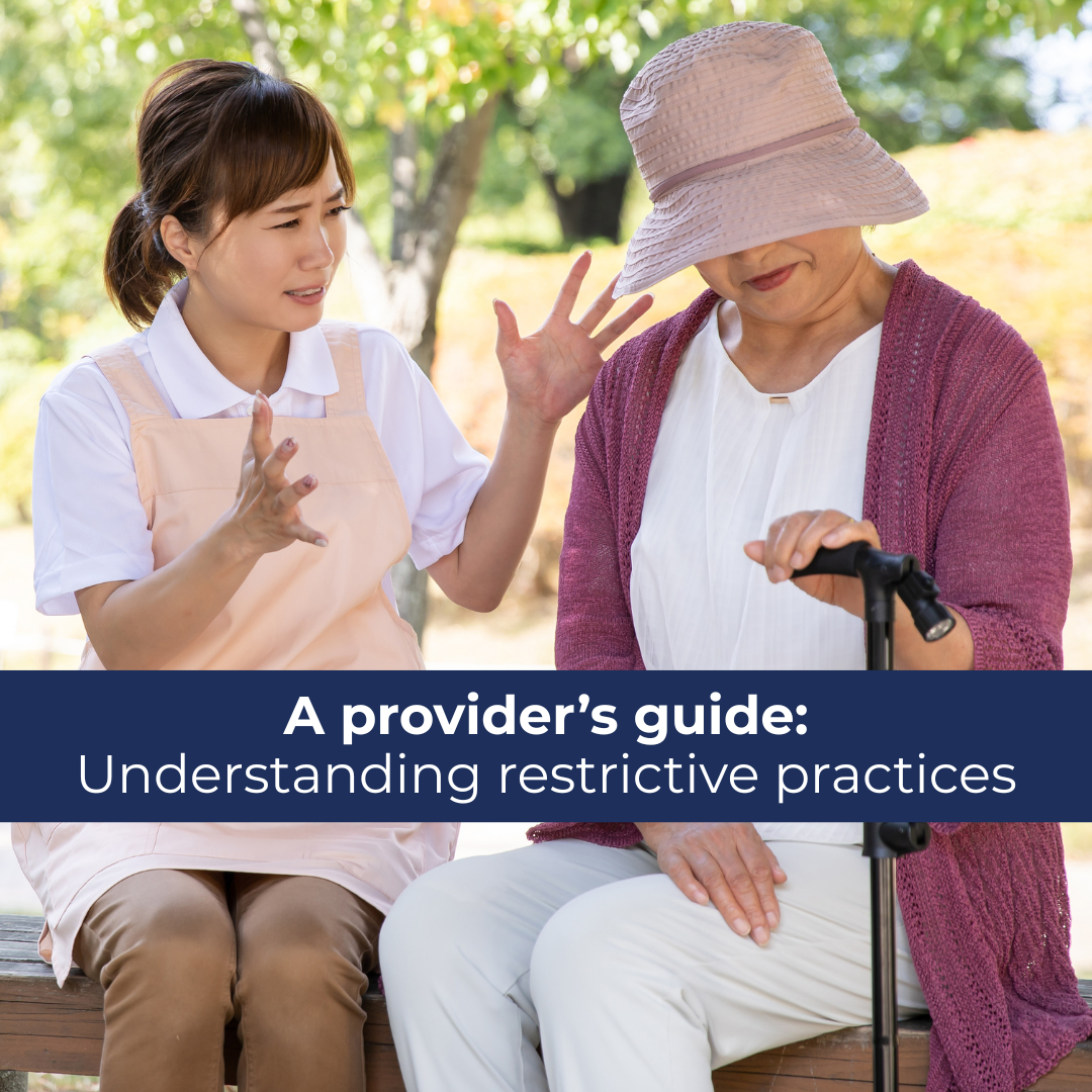 A providers guide restrictive practices