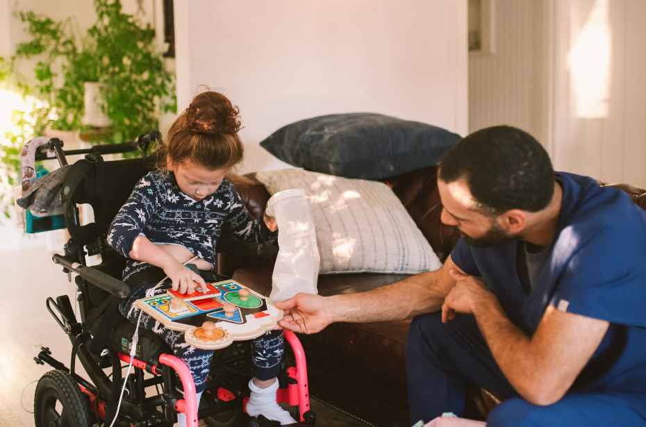 support worker nurse disabled client care rapport connection disability professional boundaries
