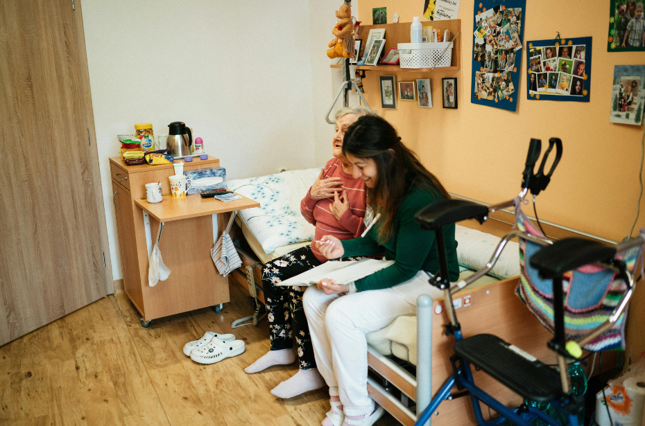 support work care elderly client rapport connection trust professional boundaries caregiving 